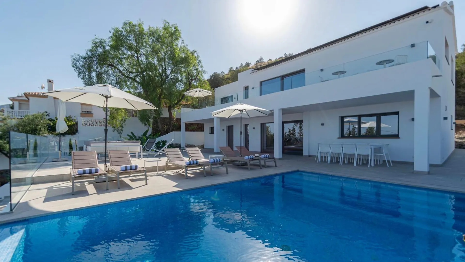 Happyplace Malaga -- Villa With Panoramic Sea View Heated Infinity Saltwater Pool 0*,